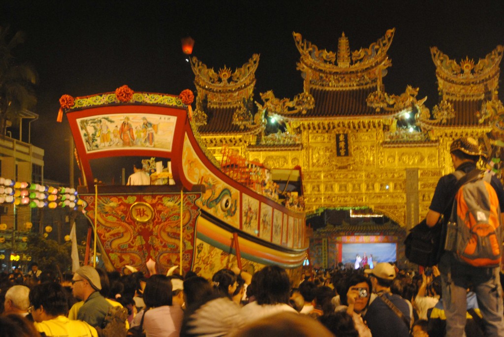 Boat Burning Festival at the Temple
