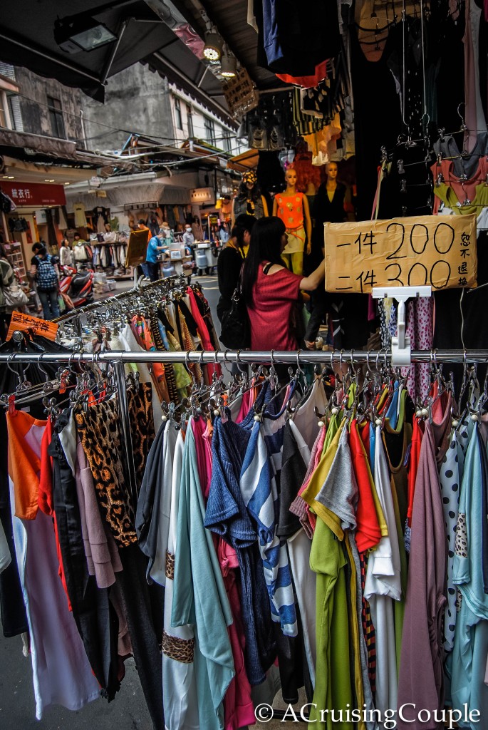 Shopping Clothes Rack Wufenpu Taipei Taiwan