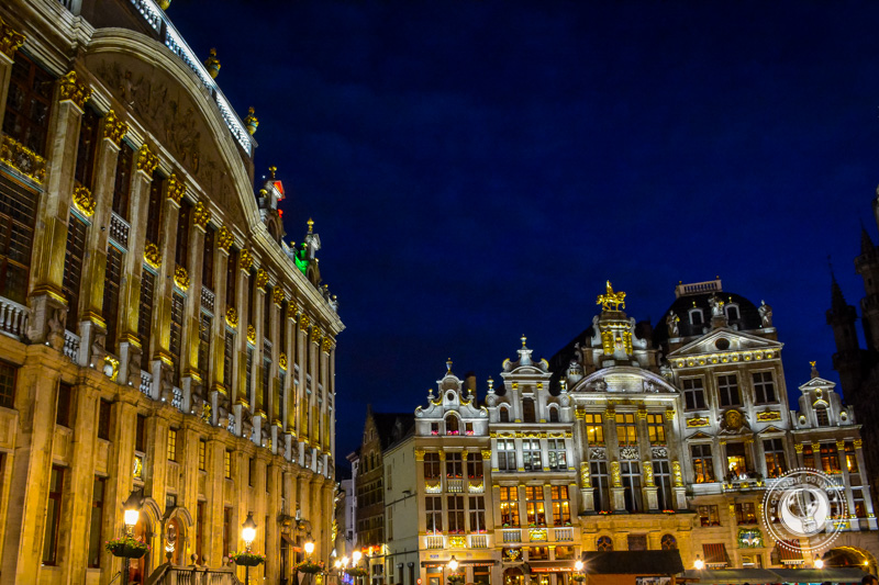 Grand Place Buildings Brussels Belgium
