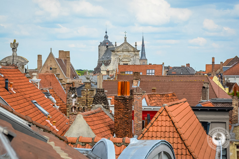 Rooftops in Belgium