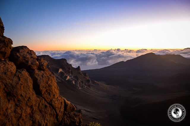 Mount Haleakala Sunrise Crater at Sunrise