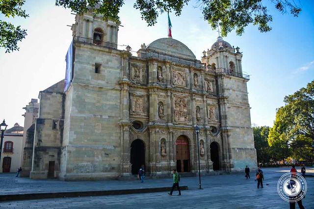 Oaxaca Church in the Zocalo