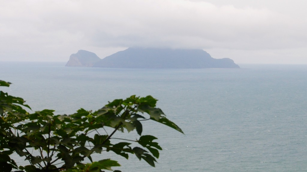 Turtle Island from the Caoling Historic Trail