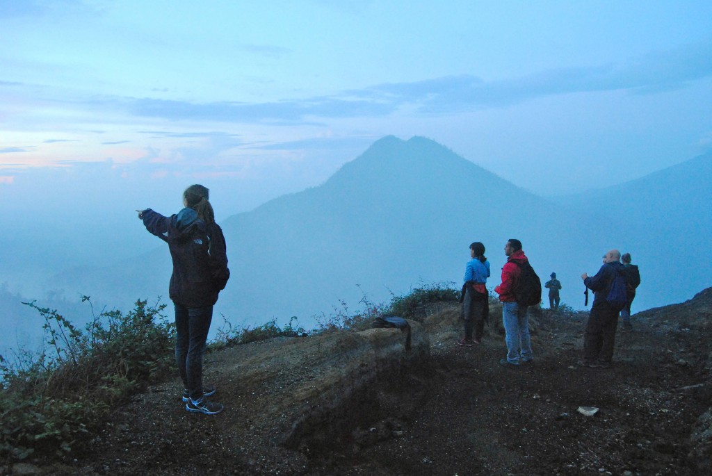 Mount Ijen View, Java A Cruising Couple