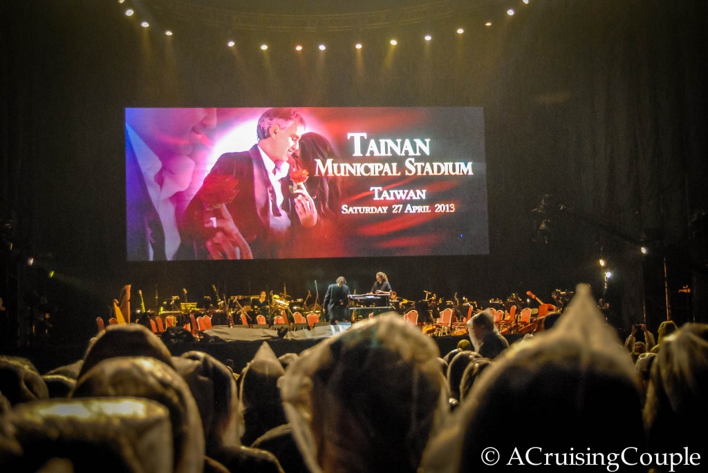 Andrea Bocelli Tour Tainan