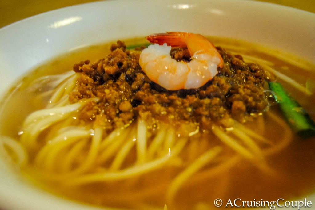 Peddler's Noodle Soup Tainan Taiwan