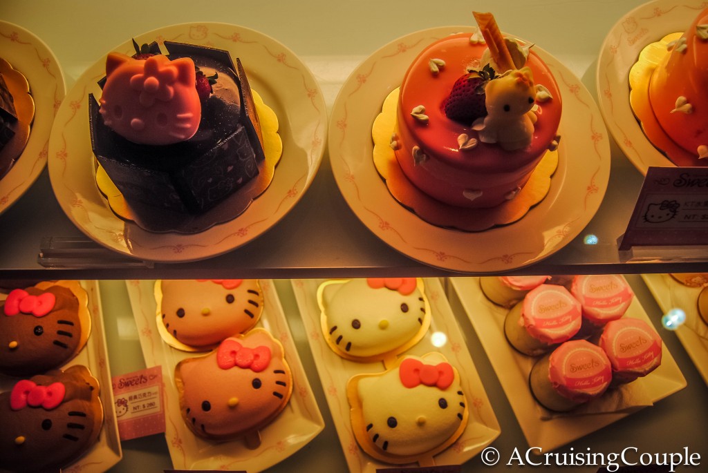 Hello Kitty Theme Restaurants Cakes Taipei Taiwan