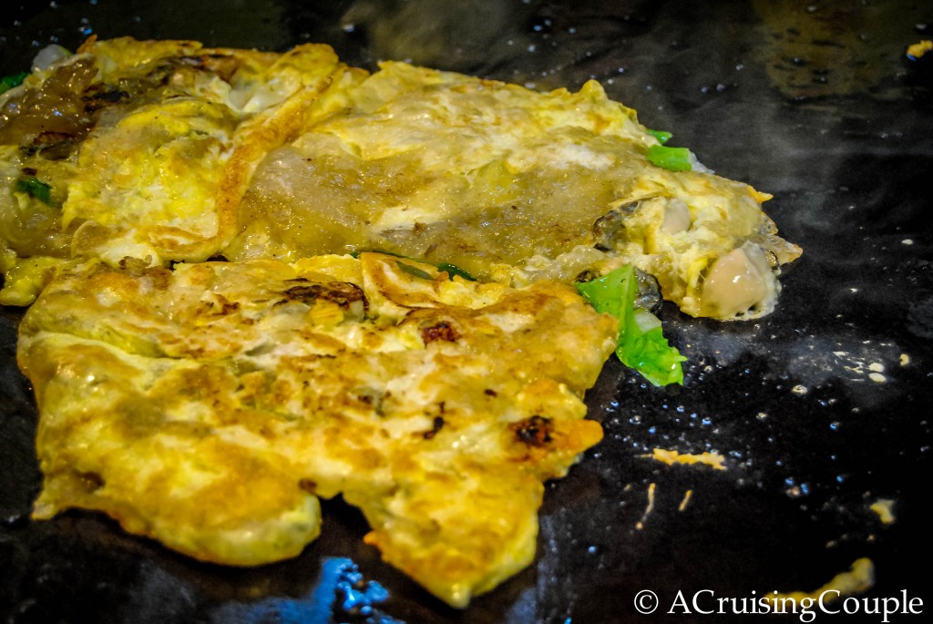 Oyster Omlete Taiwan