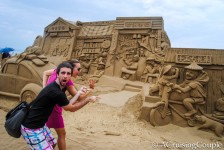 Spectacular Sand Sculptures: A Photo Essay from Fulong Beach
