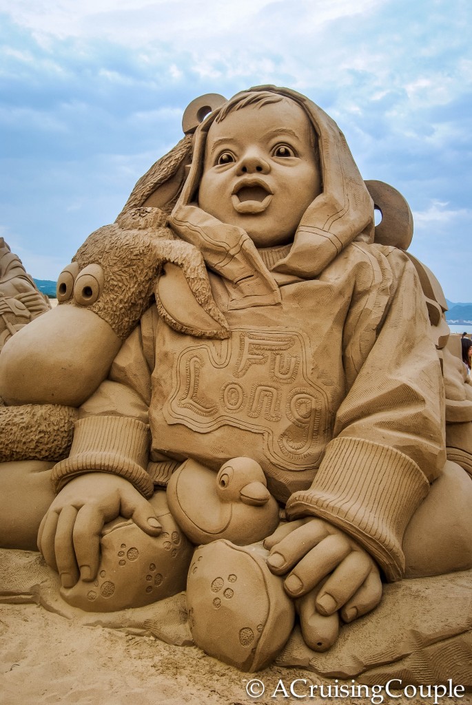 Fulong International Sand Sculpture Festival Taiwan Happy Baby