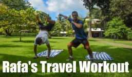 Staying Fit While Traveling | Travel Workout Video