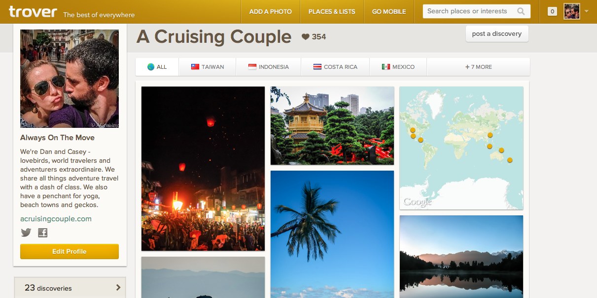 Introducing Trover: The app every traveler should have
