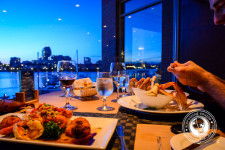 Wining and Dining at Victoria Harbor | The Blue Crab Seafood House