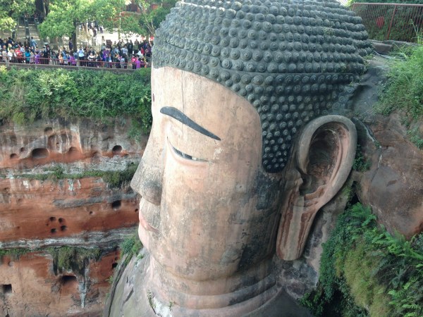 Sunday Snapshot | Giant Buddha Watching Over the River | China