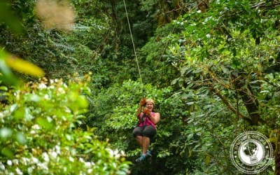 Sunday Snapshot | Zip Lining Through the Jungle | Costa Rica