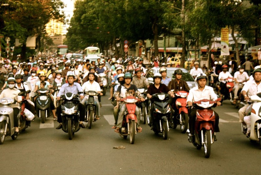 Sunday Snapshot | Rush Hour in Vietnam | Ho Chi Minh City