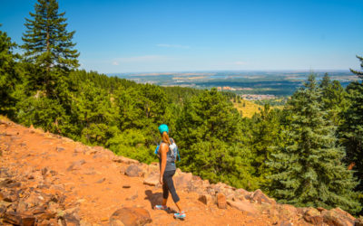 Hiking the Royal Arch Trail In Boulder Colorado