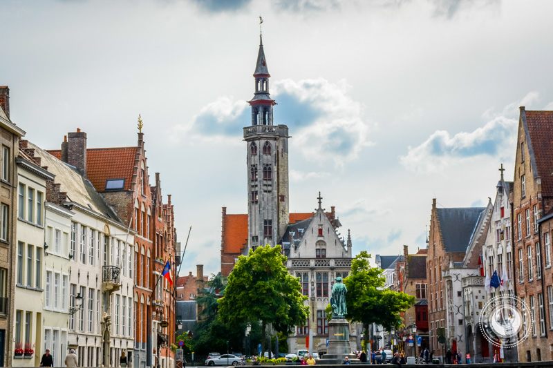 Buildings In Bruges Belgium