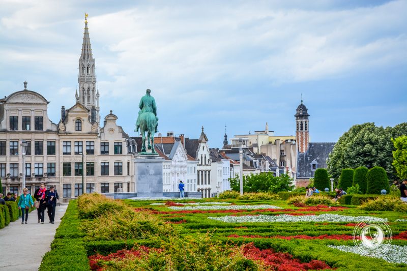 Gardens in Brussels Belgium
