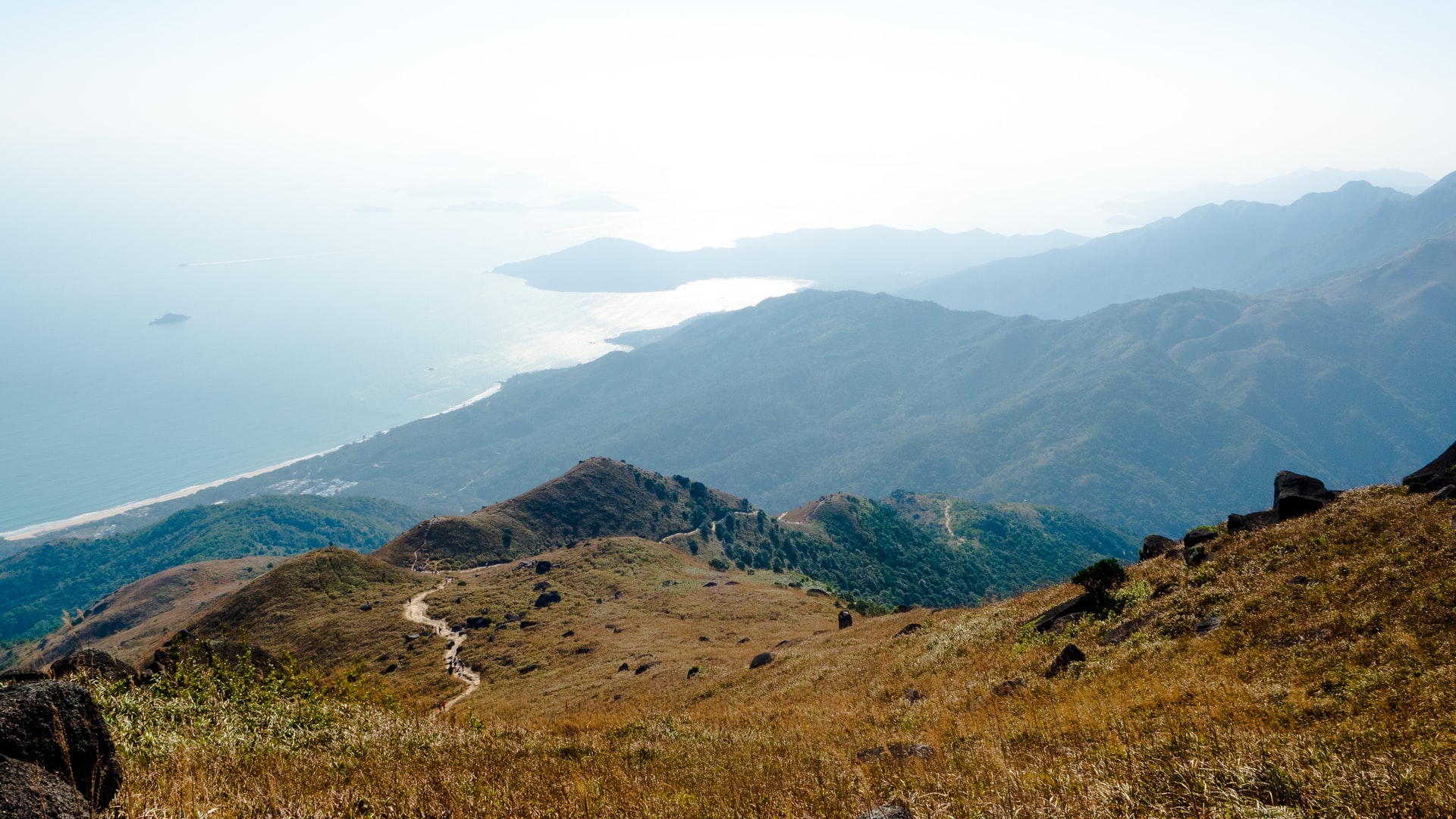 tung o ancient trail views on Lantau Island