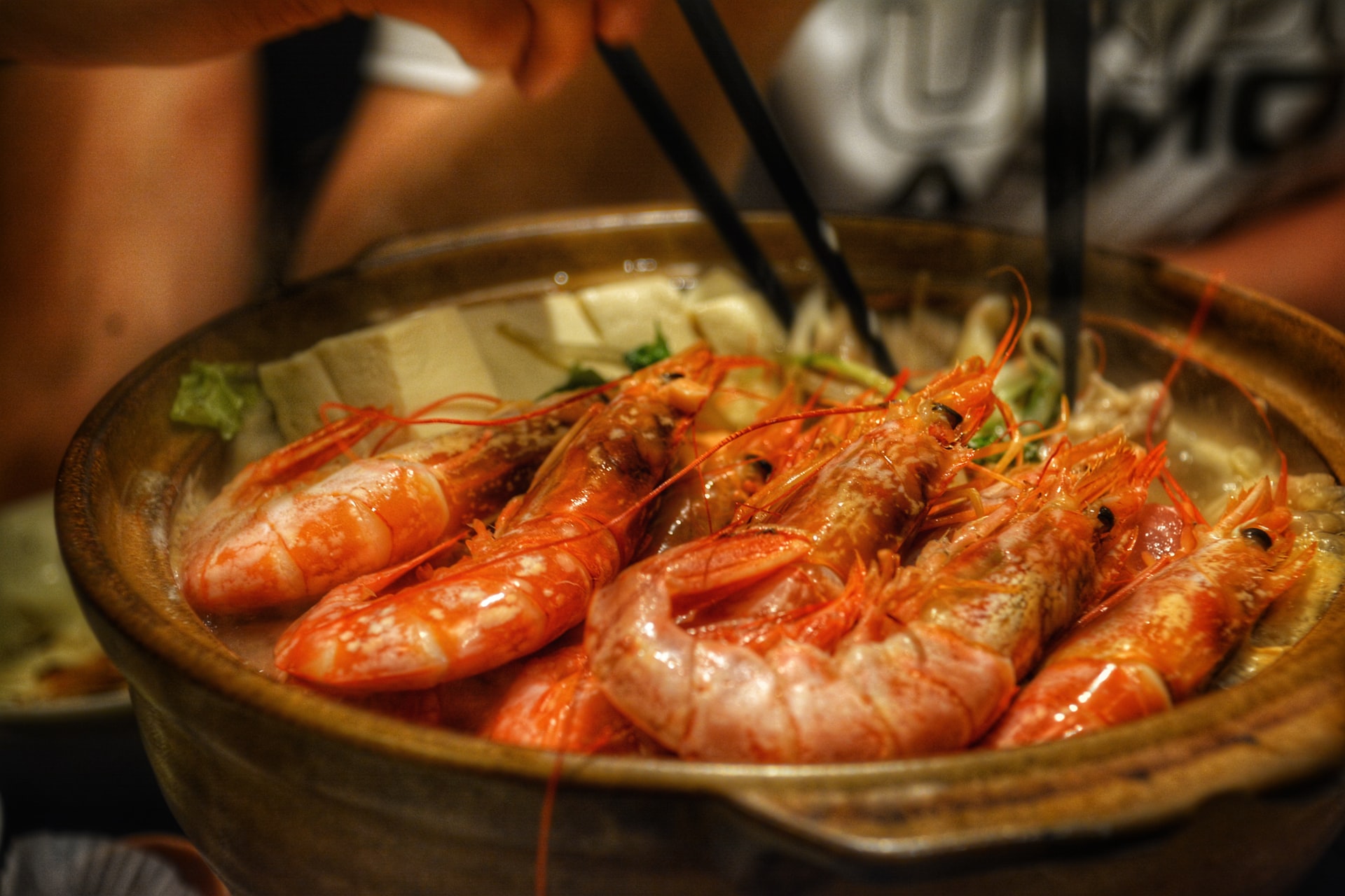 fresh seafood dinner on an outlying island in Hong Kong