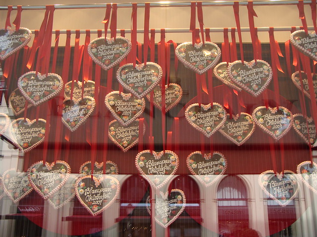 14 Ways to Celebrate Valentines Day Around the World - Heart Shaped Gingerbread Cookies