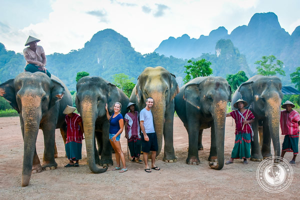 A Cruising Couple Elephant Hills Thailand
