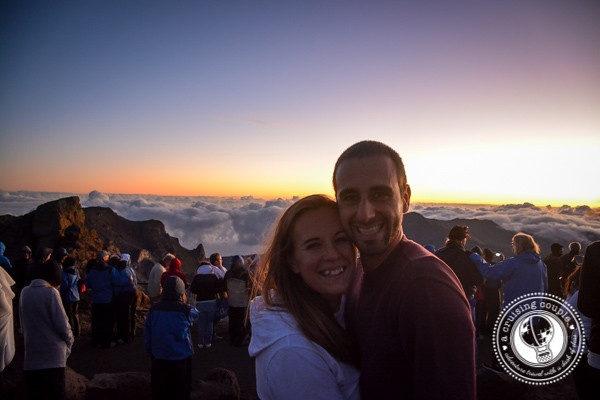 A Cruising Couple on Mount Haleakala Maui Hawaii