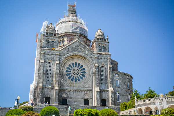 Basilica in Santa Lucia Portugal