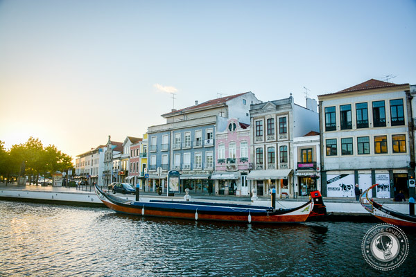 Canals in Aveiro Portugal - A romantic stop on our Portugal Road Trip