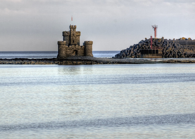 Castle of Refuge in Douglas Bay, Isle of Man