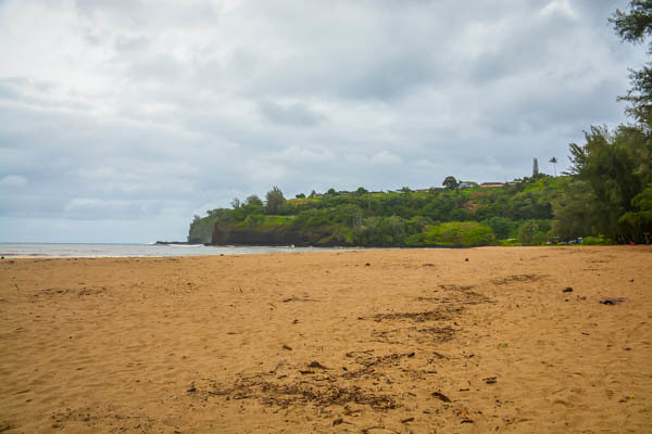 Sandy Beach in Kauai Hawaii
