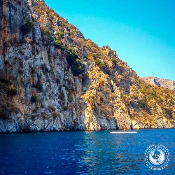 Stand Up Paddle Board Yoga on Kalymnos, Greece