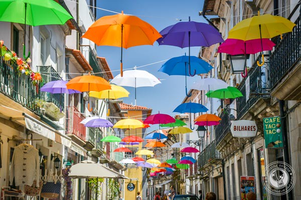 Streets of Viana do Castelo Portugal