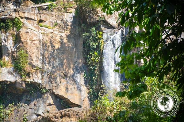 Upper Falls at Nauyaca Waterfalls Costa Rica