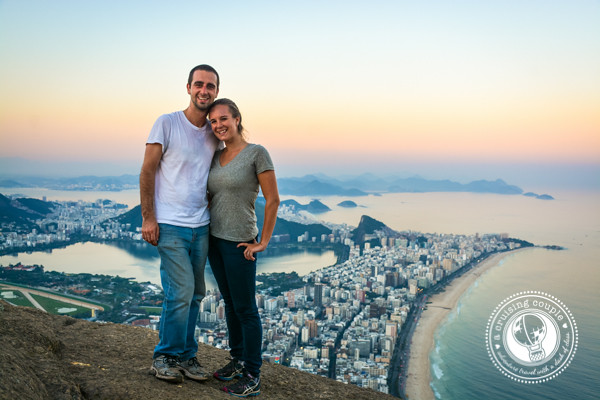 Two Brothers Mountain View Over Rio de Janeiro